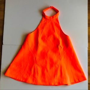 Neon orange🌟🌟🌟 Halter top